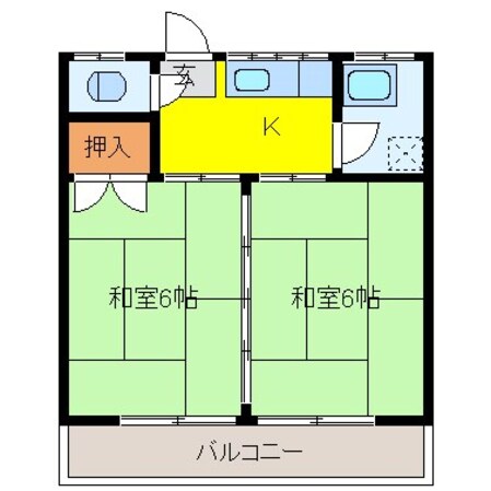 神田ハイツの物件間取画像